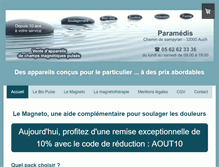 Tablet Screenshot of paramedis.net